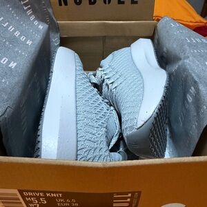 NOBULL Light Gray Knit Trainers